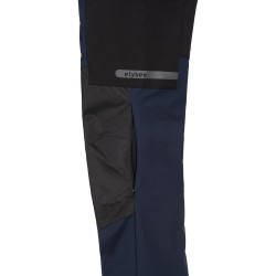 1 Stück ELYSEE Stretch-Bundhose EN 13758-2 aus Marine/Schwarz für optimalen Tragekomfort und Bewegungsfreiheit