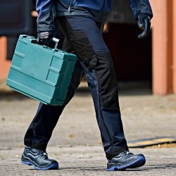 1 Stück ELYSEE Stretch-Bundhose EN 13758-2 aus Marine/Schwarz für optimalen Tragekomfort und Bewegungsfreiheit