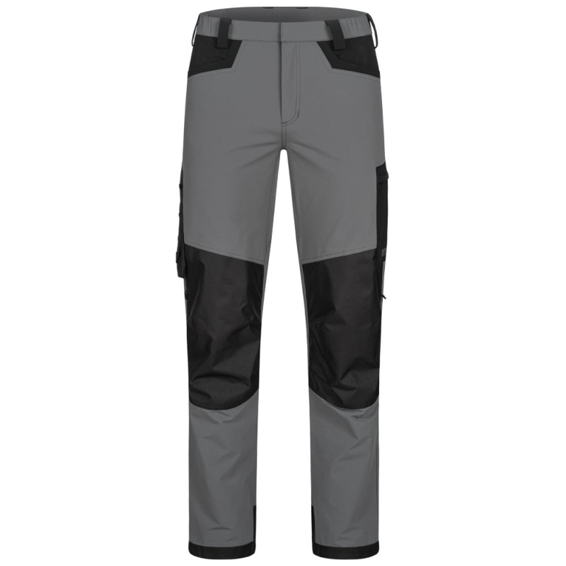 1 Stück ELYSEE Stretch-Bundhose grau/schwarz EN 13758-2 aus strapazierfähem Material für optimalen Tragekomfort