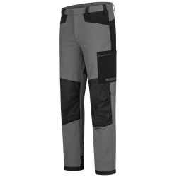 1 Stück ELYSEE Stretch-Bundhose grau/schwarz EN 13758-2 aus strapazierfähem Material für optimalen Tragekomfort