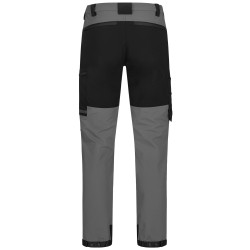 1 Stück ELYSEE Stretch-Bundhose grau/schwarz EN 13758-2 aus strapazierfähigem Material für optimalen Tragekomfort