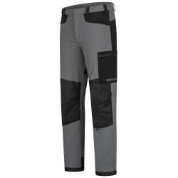 1 Stück ELYSEE Stretch-Bundhose grau/schwarz EN 13758-2 aus strapazierfähigem Material für optimalen Tragekomfort