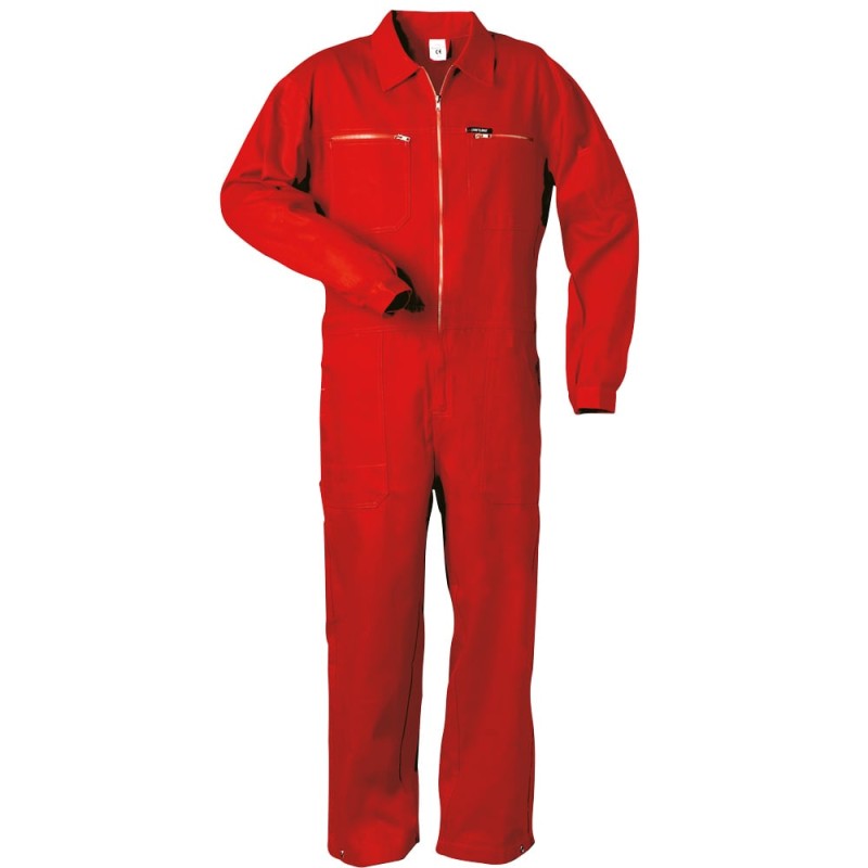 1 Stück CRAFTLAND Rallye-Overall aus strapazierfähigem Material in leuchtendem Rot