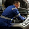1 Stück CRAFTLAND Rallye-Overall aus Baumwolle mit Reflexstreifen in korngrün