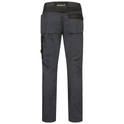 1 Stück ELYSEE Stretch-Bundhose aus grauem und schwarzem Material