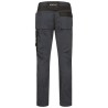 1 Stück ELYSEE Stretch-Bundhose aus grauem und schwarzem Material