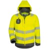 1 Stück ANDOMAR Warnschutzjacke 2-in-1 ELYSEE gelb/grau EN ISO 20471