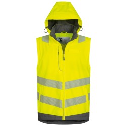 1 Stück ANDOMAR Warnschutzjacke 2-in-1 ELYSEE gelb/grau EN ISO 20471