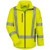 1 Stück ELYSEE® Warnschutz-Regenjacke EN ISO 20471, EN 343, gelb, wind- und wasserdicht, atmungsaktiv
