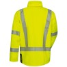 1 Stück ELYSEE® Warnschutz-Regenjacke EN ISO 20471, EN 343, gelb, wind- und wasserdicht, atmungsaktiv