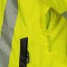 1 Stück ELYSEE® Warnschutz-Regenjacke EN ISO 20471, EN 343, gelb, wind- und wasserdicht, atmungsaktiv