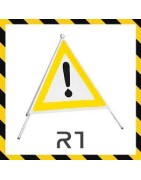 Signaux pliables R1 Réflexion