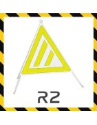 Signaux pliables R2 Rétro-réfléchissants
